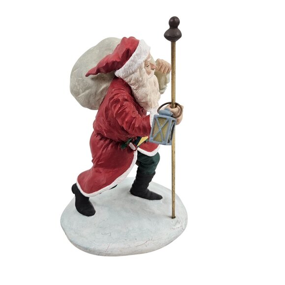 Hallmark Figurine Heirloom Santa Collection A Joyous Christmas 1990 Dutkin - Picture 3 of 10